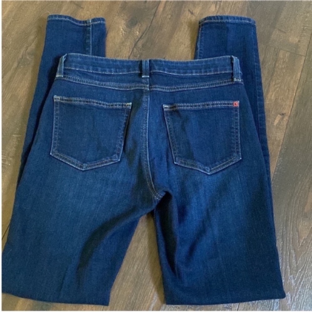SPANX Spanx Jeans The Slim X Skinny Stretch Denim Jeans Dark Wash size 27 - Picture 5 of 11